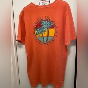 New Without Tag Vans Large Orange T-Shirt